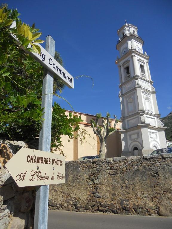 A L'Ombre Du Clocher Calenzana Bagian luar foto